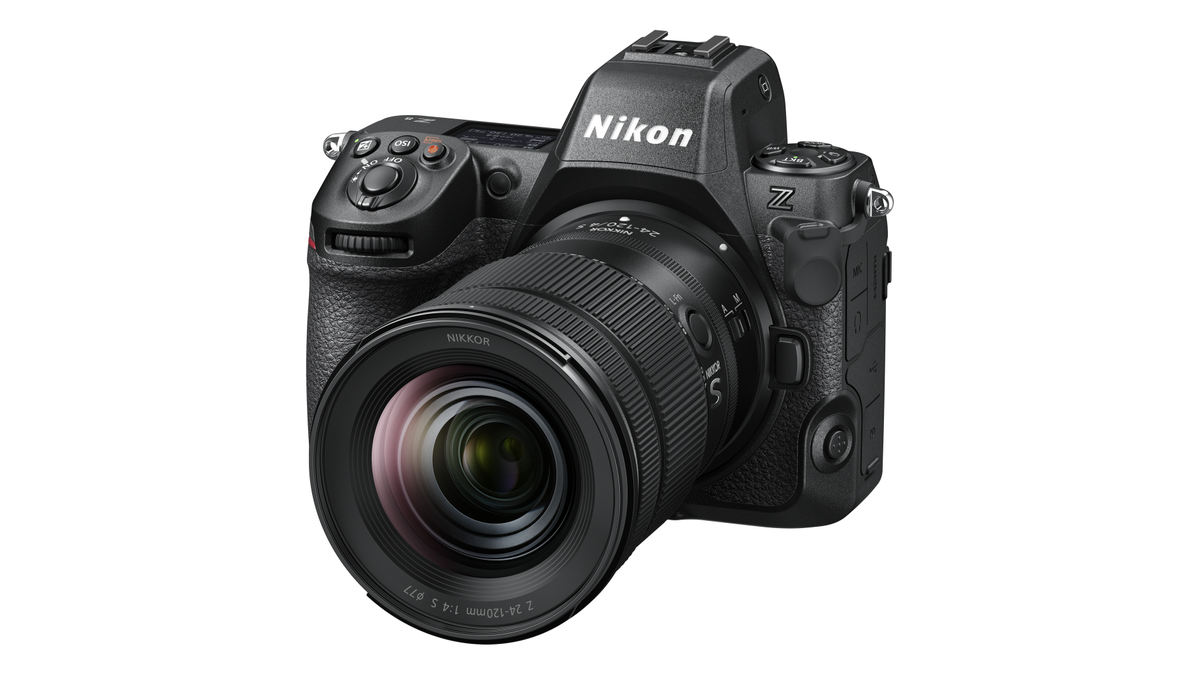 Nikon Z8 against a white background