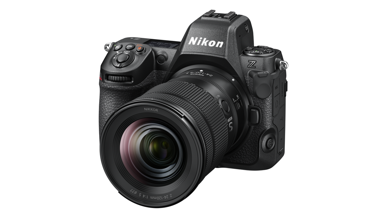 Nikon Z8 against a white background