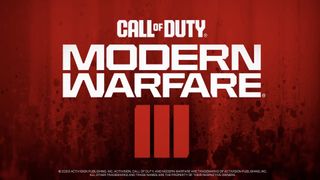 Logotypen för 2023 års Call of Duty Modern Warfare 3.