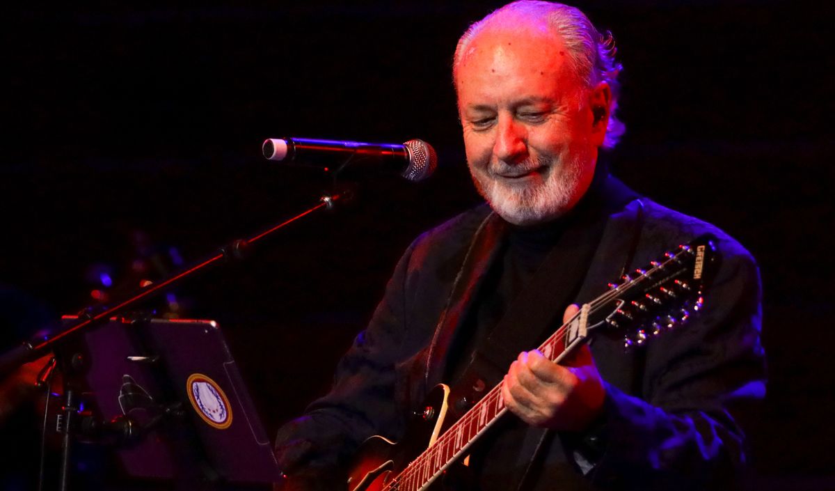 Michael Nesmith performs on stage as part of The Monkees Present: the Mike and Micky Show on June 09, 2019 in Auckland, New Zealand