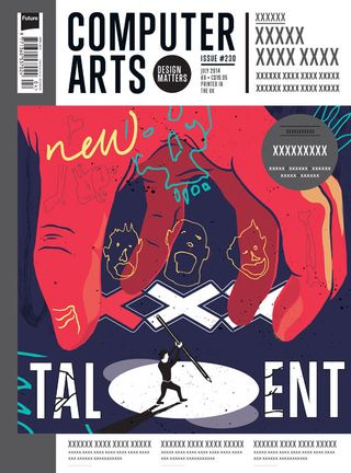 Cover design for CA's New Talent issue by Nick Booton