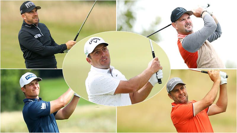 This week&#039;s betting tips pictured: Ramsay, Hill, Molinari, Sabbatini and Bland