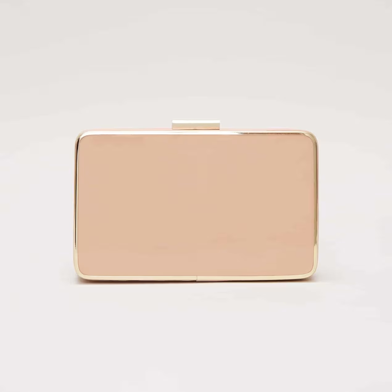 Phase Eight Patent Pink Clutch