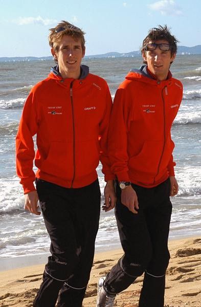 Andy Schleck (CSC) building up his form in Tirreno- Adriatico.