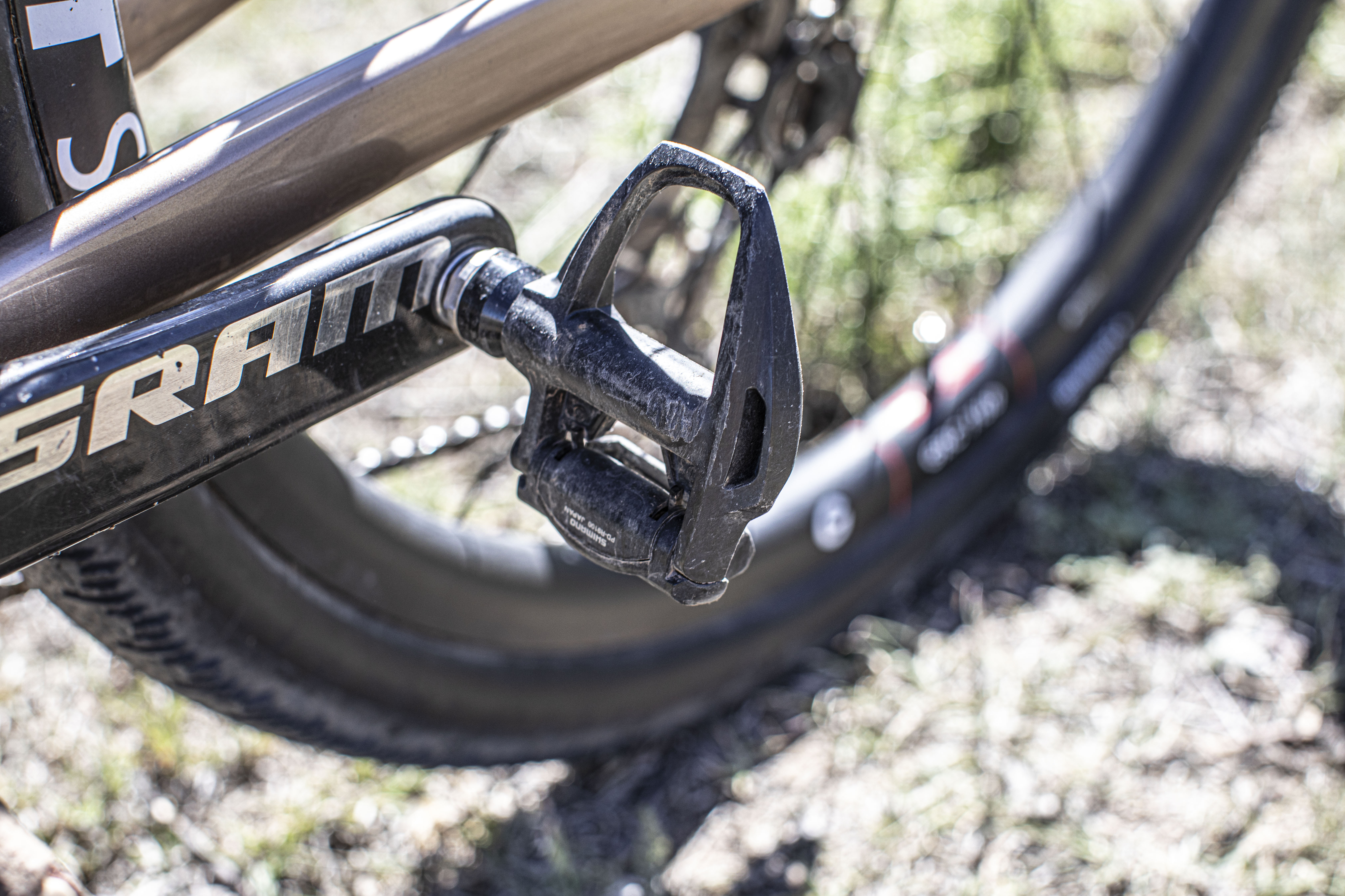 Simon Pellaud&#039;s BMC URS 01 One Shimano PD-R9100 pedals