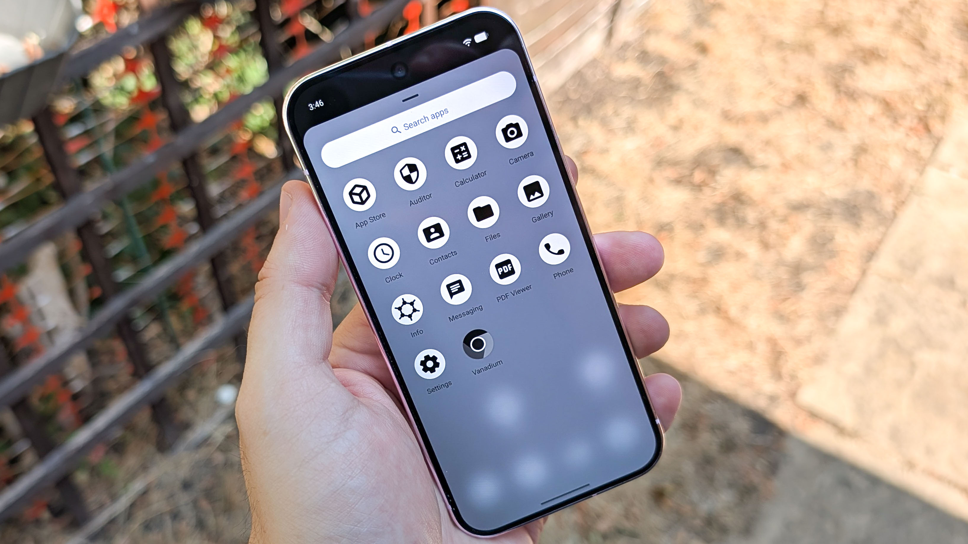 GrapheneOS shown on a Pixel 9 Pro