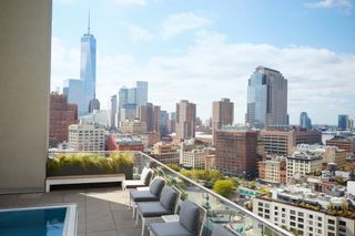 rooftop pool at The James Soho