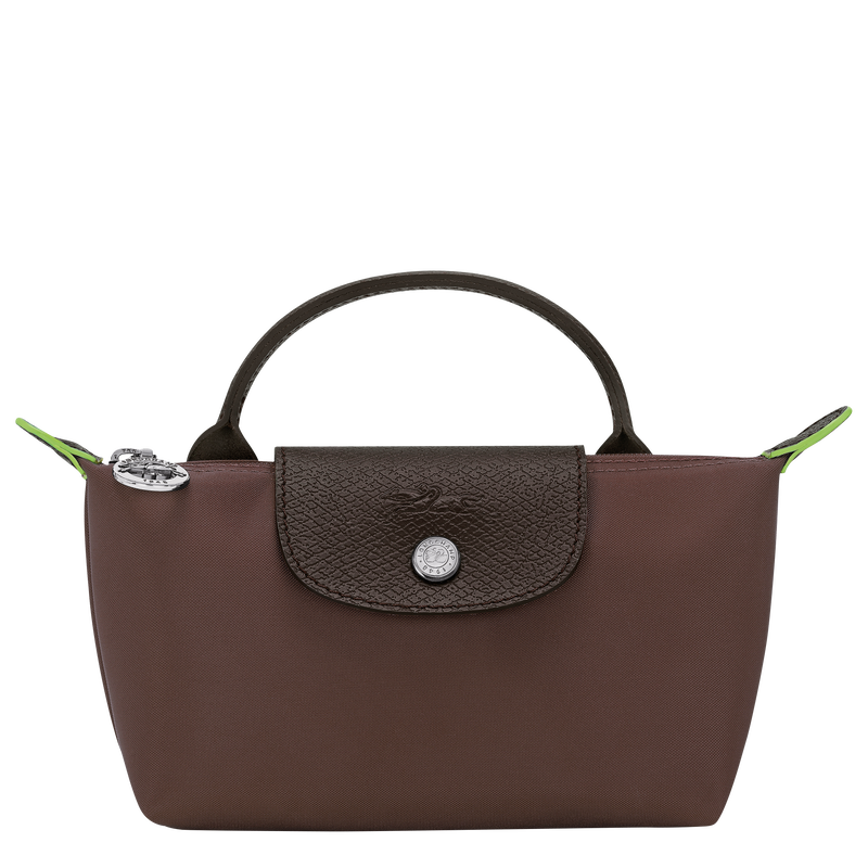 Le Pliage Green Pouch With Handle