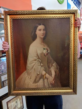 oil painting from a thrift store