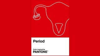 Logo for the Pantone colour, Period