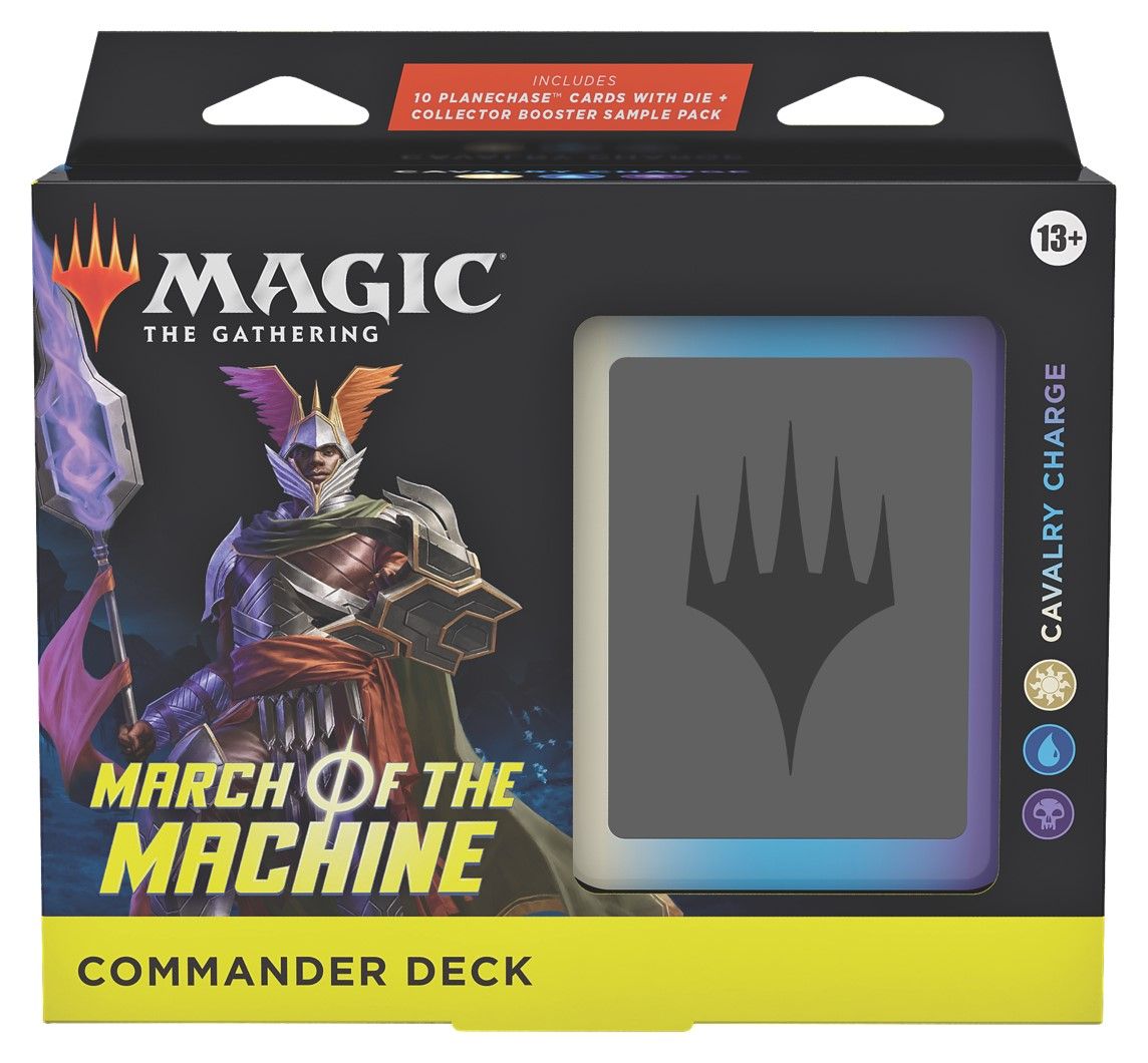 March of the Machine Commander decks and Planechase cards