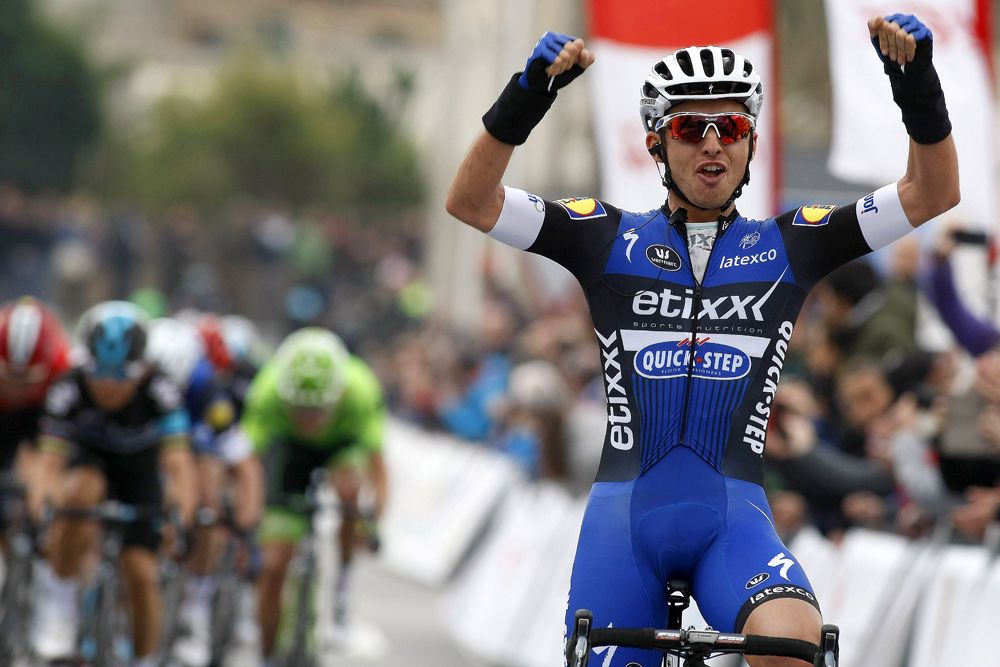 Gianluca Brambilla celebrates his Challenge Mallorca victory