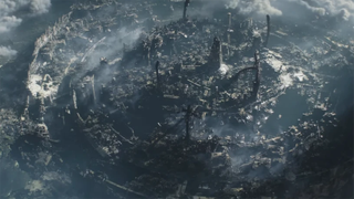 An image of Mandalore's destruction.