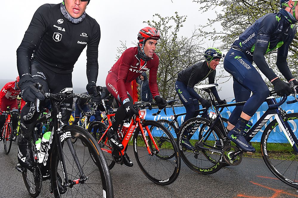 Alberto Losada at Liege-Bastogne-Liege