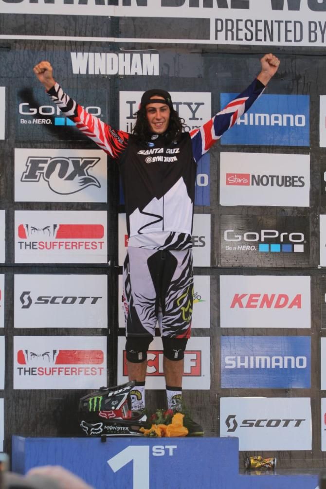 World Cup leader Josh Bryceland (Santa Cruz Syndicate)