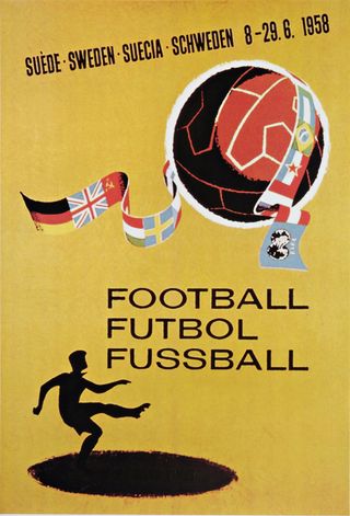 World Cup posters Sweden 1958
