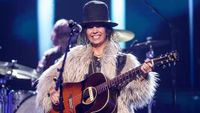 Linda Perry of 4 Non Blondes performs onstage at "Dick Clark's New Year's Rockin' Eve with Ryan Seacrest" 2026