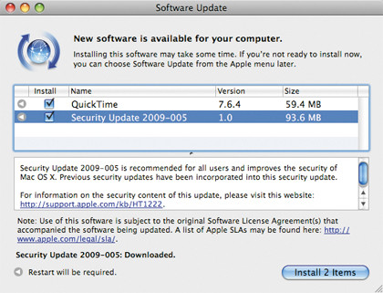 Software update
