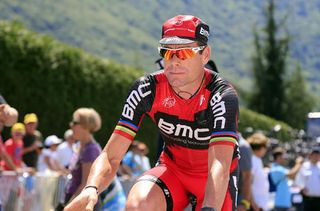 Cadel Evans (BMC) lost time on stage 11