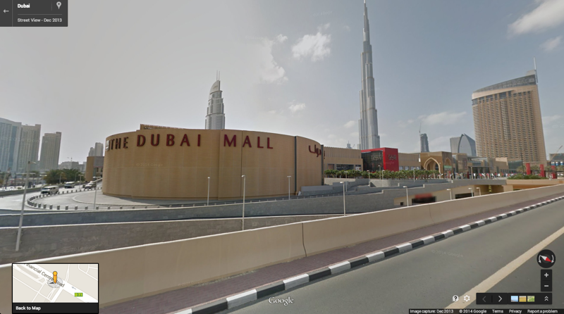 Dubai Mall Street View Google Street View Maps Its First Arab City | Itproportal