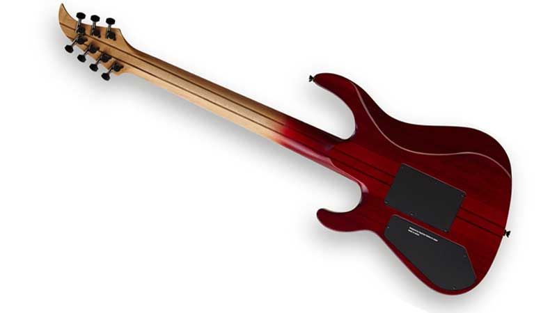 Blended neck finish to enhance playability