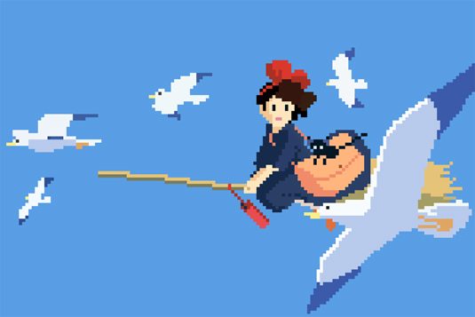 Studio Ghibli 8-bit