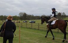 Bexs Salt with Barney (Bayano) at Belton Horse Trials