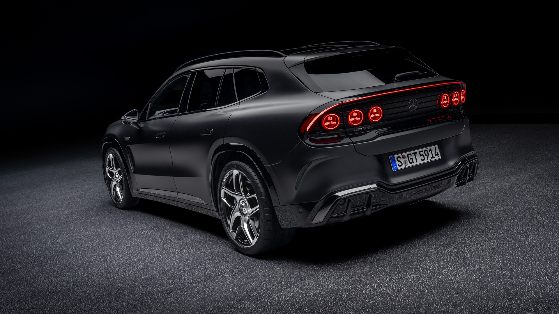 Mercedes-AMG GT SUV in black