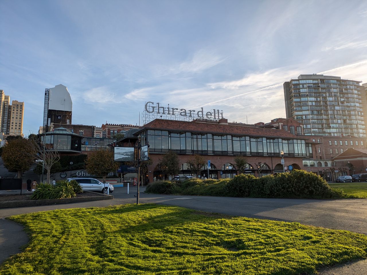 Ghiradelli Square photographed by the Pixel 8a
