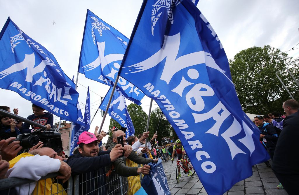 Nibali's fan club were there for the final day