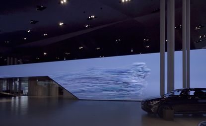 Universal Everything has created large-scale works of video art for Hyundai’s flagship showcase