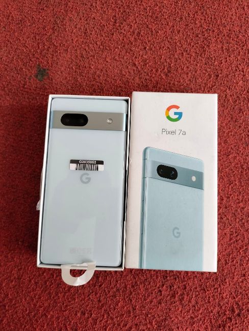Leaked Pixel 7a retail packaging