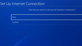 Internet connection set-up