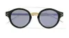 Cutler and Gross Round-Frame Gold-Tone And Acetate Sunglasses
