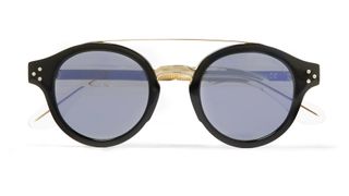 Cutler and Gross Round-Frame Sunglasses