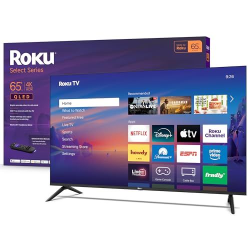 Roku 65&amp;quot; 4K QLED TV