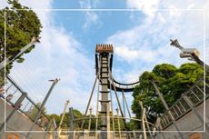 Oblivion rollercoaster at Alton Towers