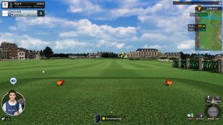 St Andrews Old Course on a Golfzon simulator