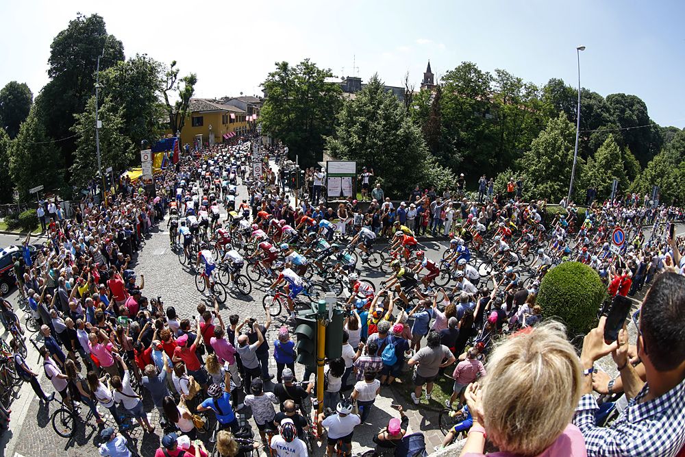 Stage 18 from Abbiategrasso to Prato Nevoso at the Giro d'Italia