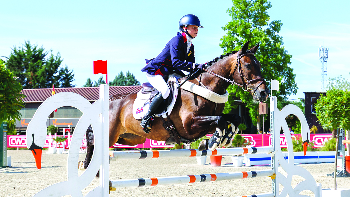 Annabel Ridgway and Akim De L&amp;rsquo;Arquerie claim individual bronze at the 2025 pony European Eventing Championships.