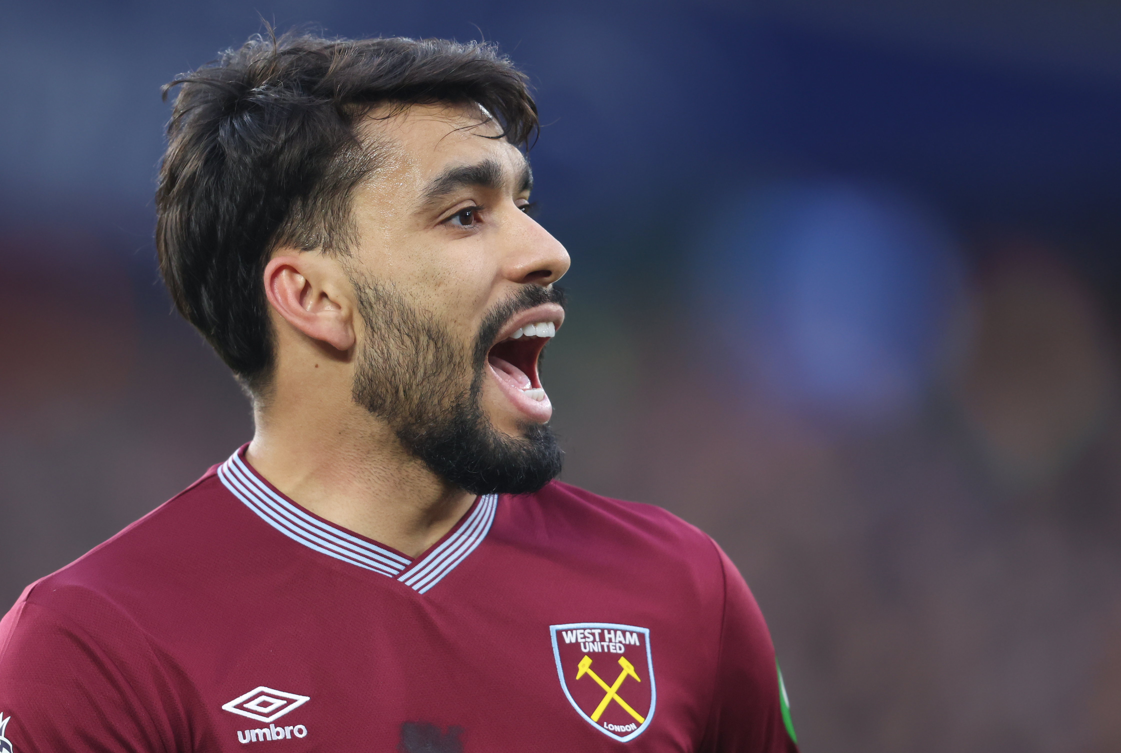 West Ham midfielder Lucas Paqueta