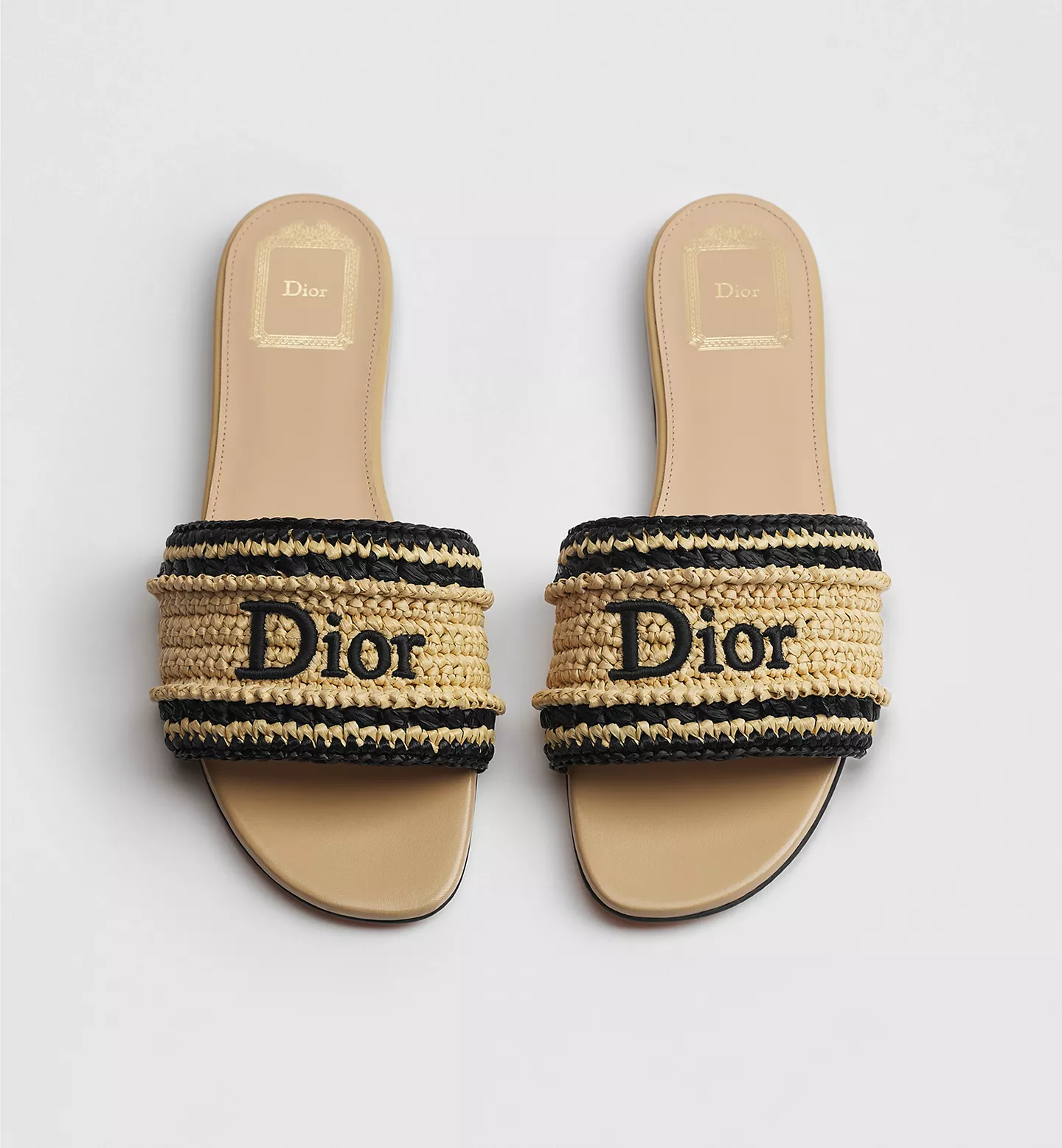 dior, Dioriviera Dior Woven Slide