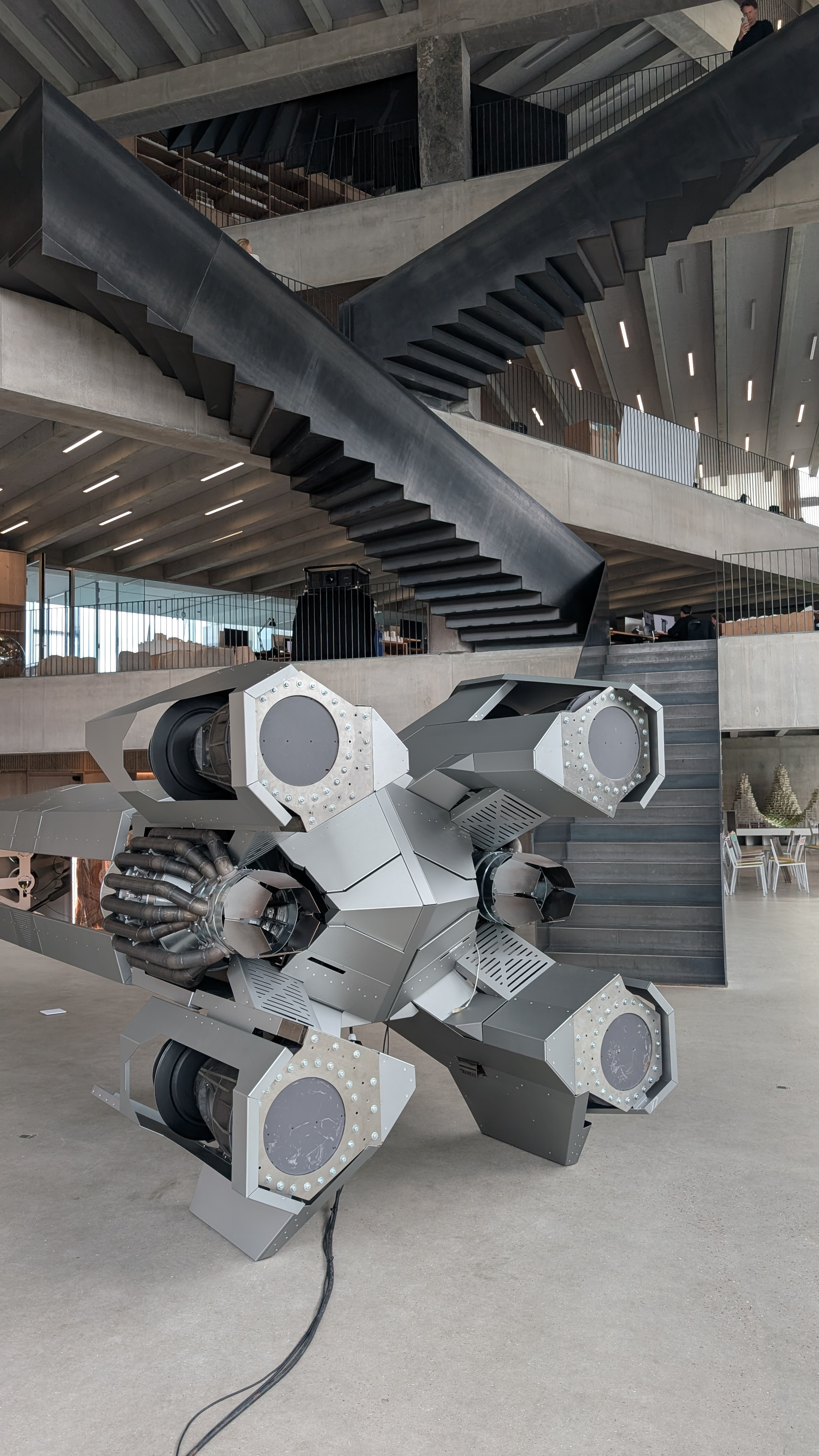 The Vollebak Spaceshop in situ at BIG HQ, Copenhagen