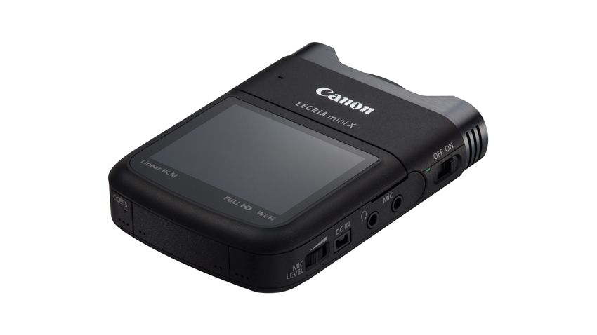 The Legria mini X is s definitely small and light enough to be considered truly portable.