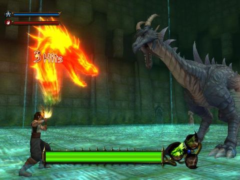 Dragon Blade: Wrath of Fire  (Wii) Gameplay 