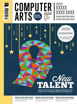 Cover design for CA's New Talent issue by Paul Burkhart