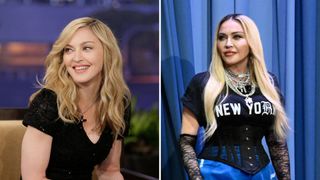madonna hair transformation - before and after photos