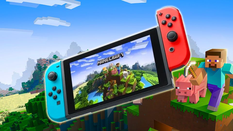 Minecraft on the Nintendo Switch