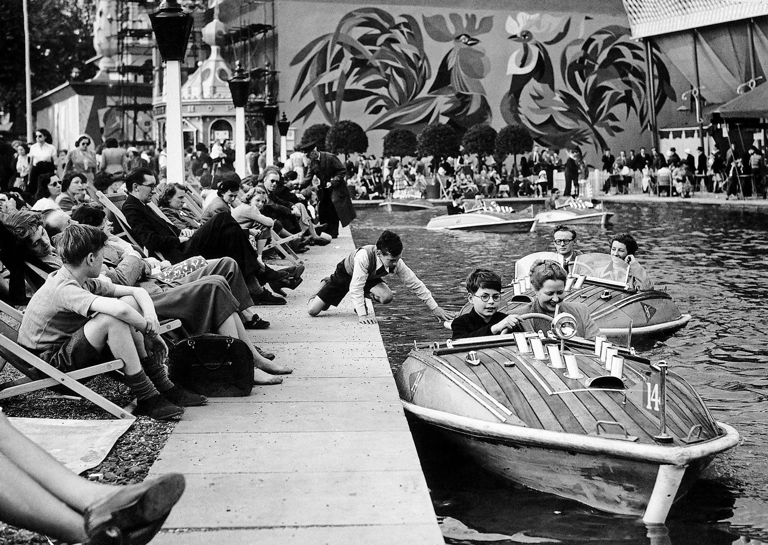Festival of Britain gardens in 1951
