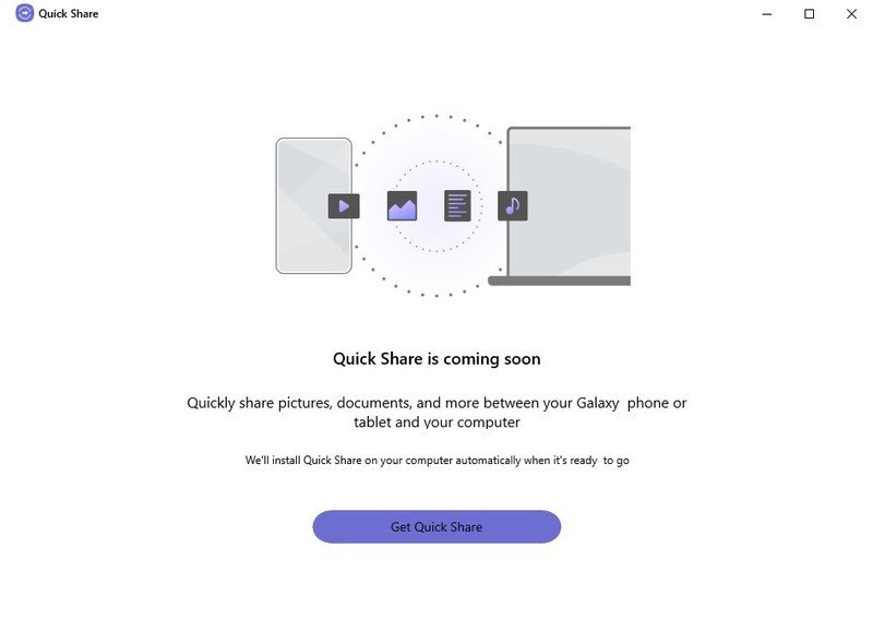 Samsung Quick Share Windows